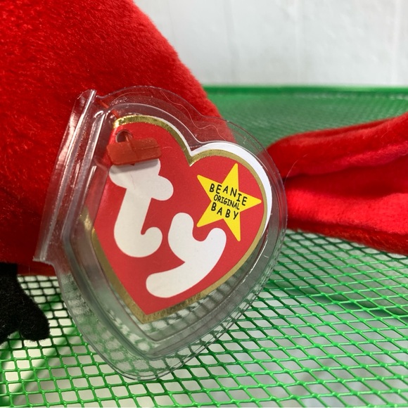Ty Beanie Babies Mac The Cardinal Plush Toy - Picture 7 of 12